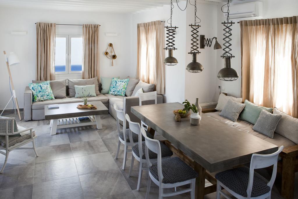 Mykonostimo Luxury Villas And Apartments Ορνός Δωμάτιο φωτογραφία